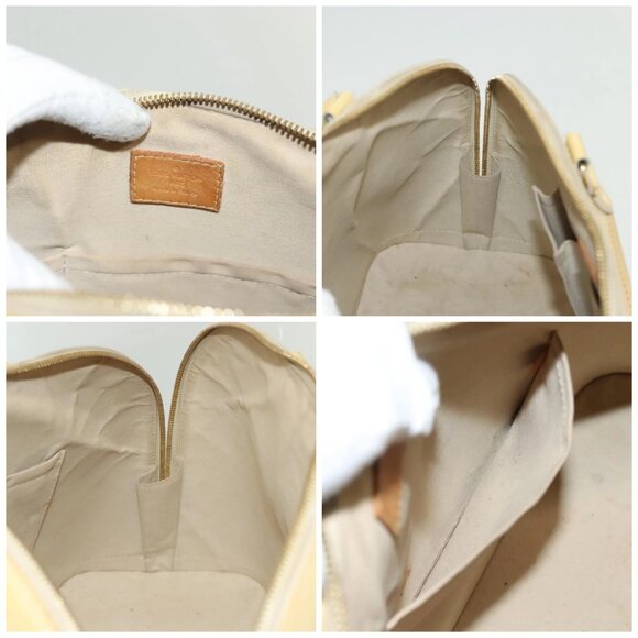 LOUIS VUITTON Monogram Vernis Alma GM Hand Bag Broncorail - Picture 15 of 16